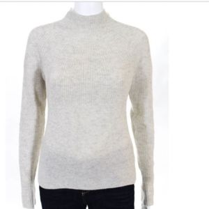 Vince 100% Cashmere Mock Neck Sweater